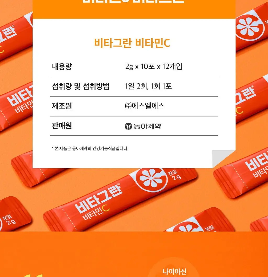 [동아제약] 비타그란 비타민C 120포 (2개월분) 상세페이지 4